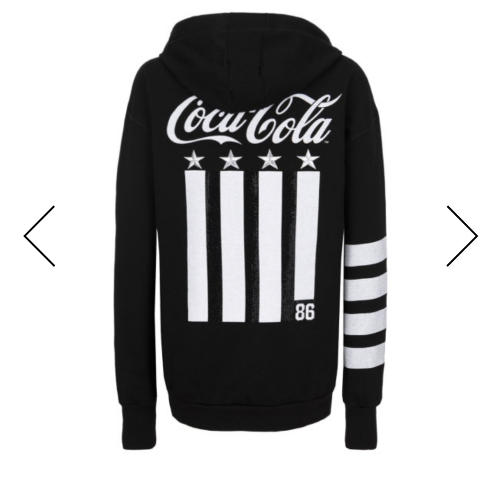 Pinko cookie coca cola hoodie, medium..from Gomez